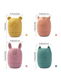 Cartoon Animal Silicone Bath Toys for Babies