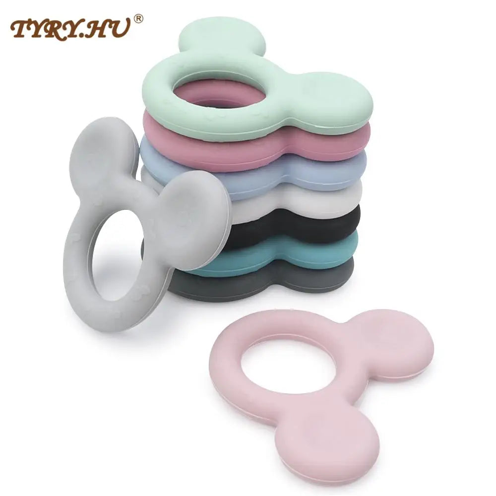 Baby Silicone Mickey Cartoon Teether Necklace