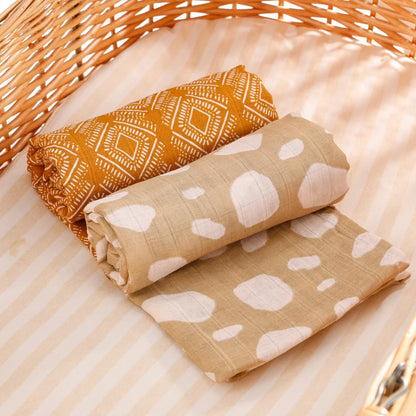All Season Muslin Swaddle Multi Design Infant Quilt