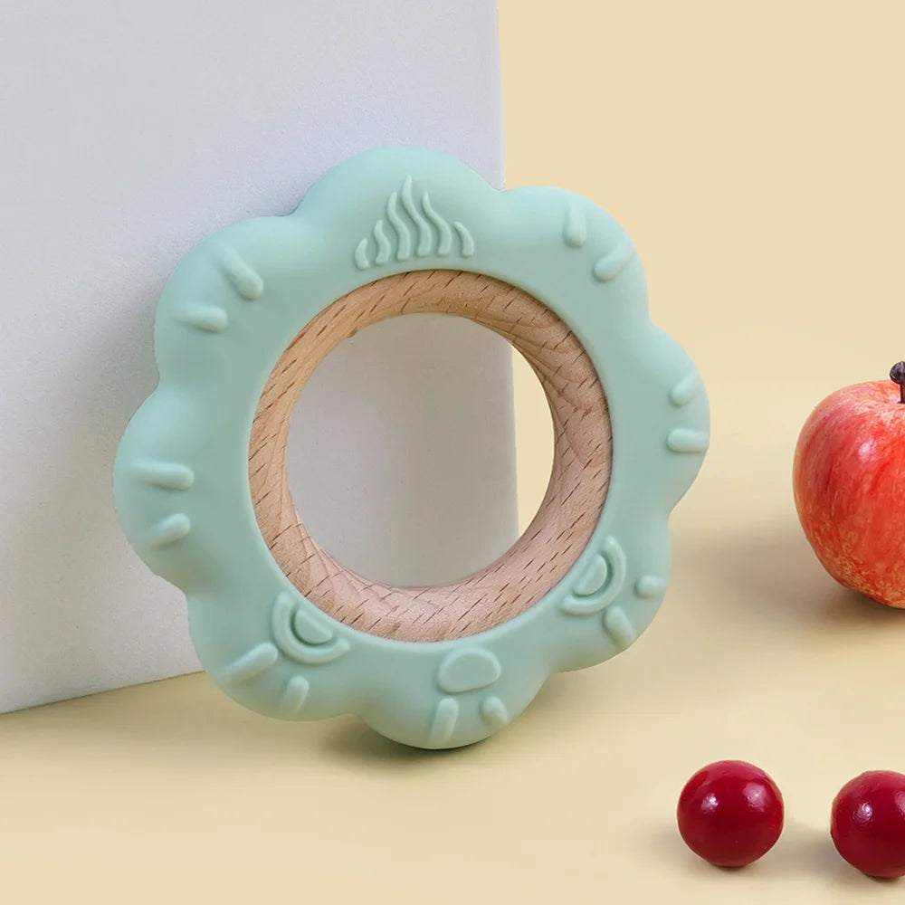Baby Silicone Lion Teething Necklace Pendant