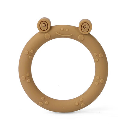 Multicolor Silicone Teething Ring for Infants