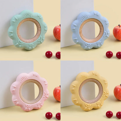 Baby Silicone Lion Teething Necklace Pendant