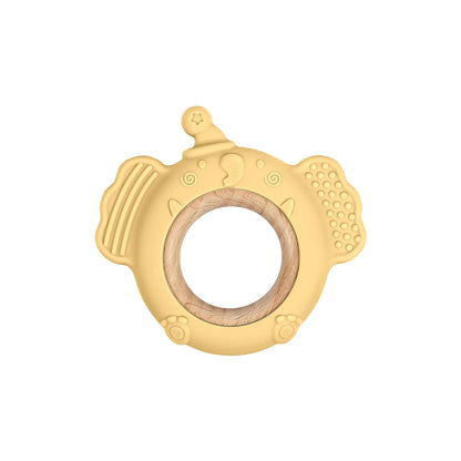 Silicone Frog and Deer Baby Teether Pendant