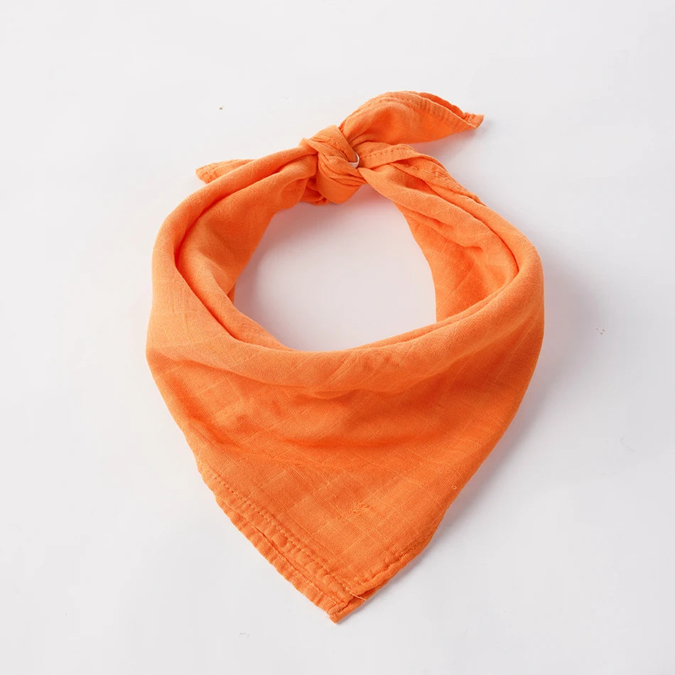 Bamboo Cotton Muslin Blanket and Burp Cloth Set