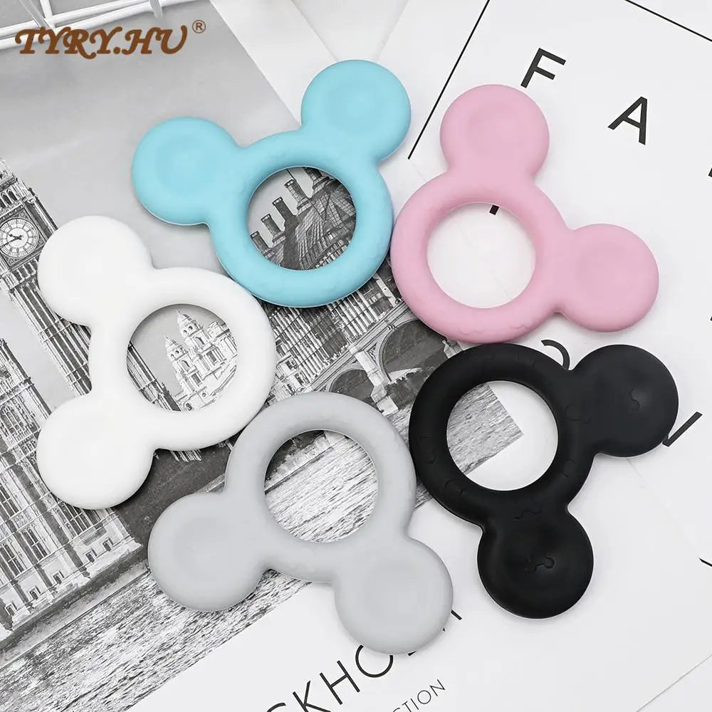 Baby Silicone Mickey Cartoon Teether Necklace
