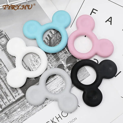 Baby Silicone Mickey Cartoon Teether Necklace