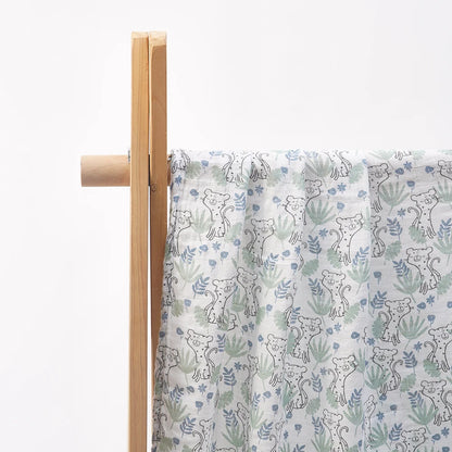 Bamboo Cotton Muslin Swaddle Nursing Cover Baby Wrap