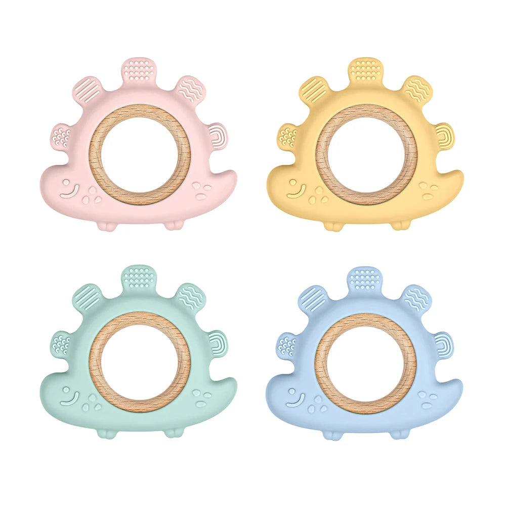 Baby Silicone Ring Bracelet Teether