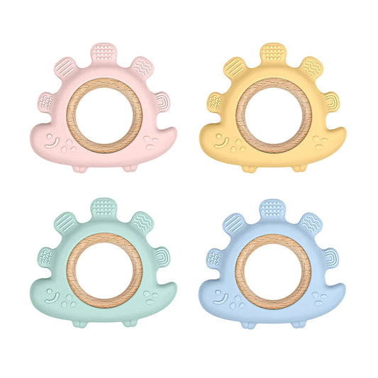 Baby Silicone Ring Bracelet Teether