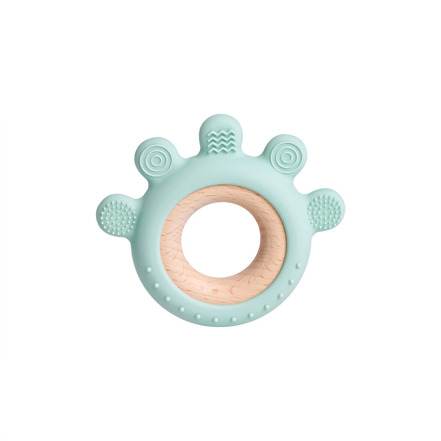 Silicone Frog and Deer Baby Teether Pendant