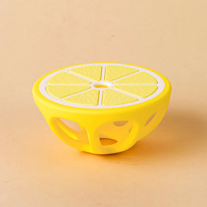 Baby Silicone Fruit Shaped Teether Ball