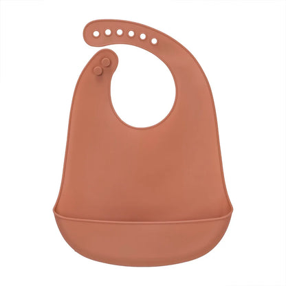Waterproof Baby Silicone Feeding Bib