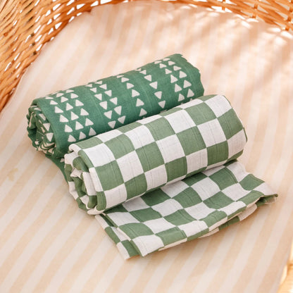 All Season Muslin Swaddle Multi Design Infant Quilt