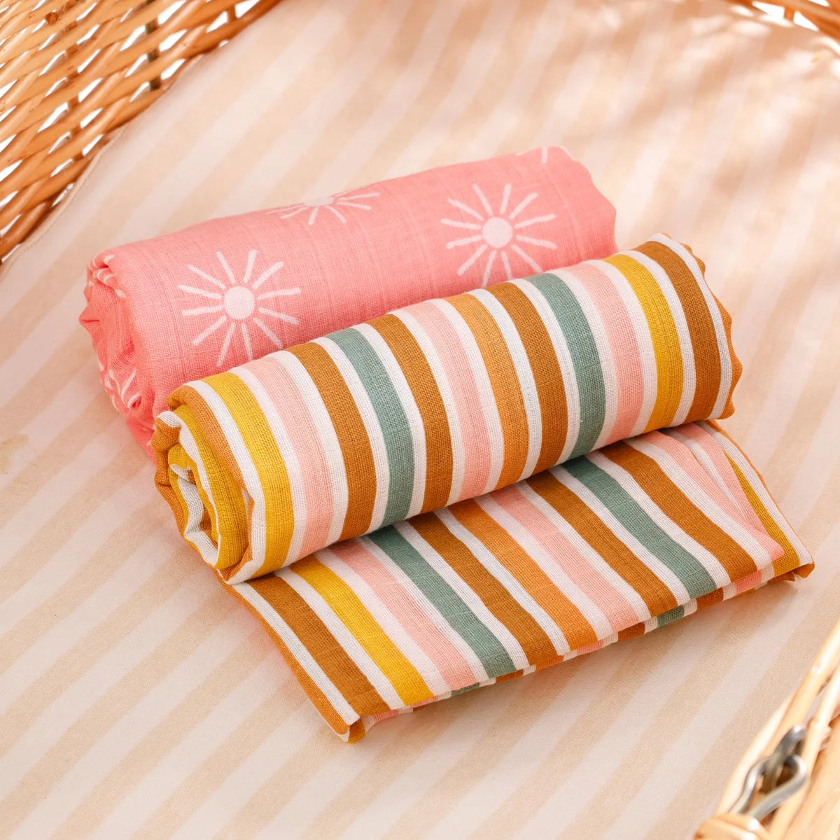 All Season Muslin Swaddle Multi Design Infant Quilt