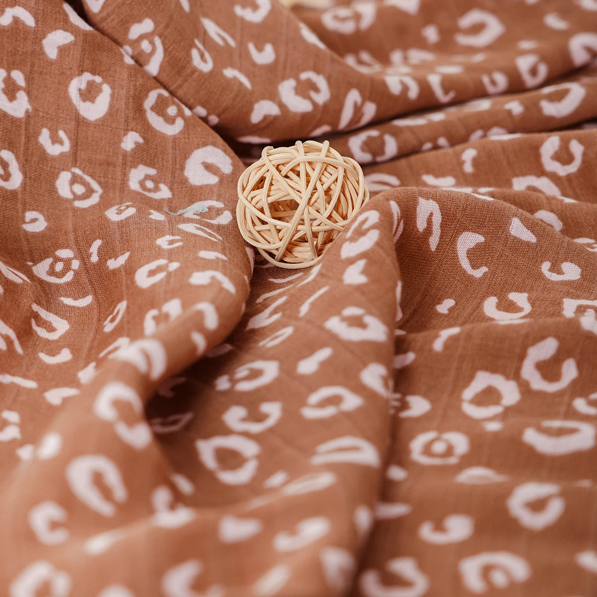 Bamboo Cotton Muslin Swaddle Newborn Bath Towel Wrap