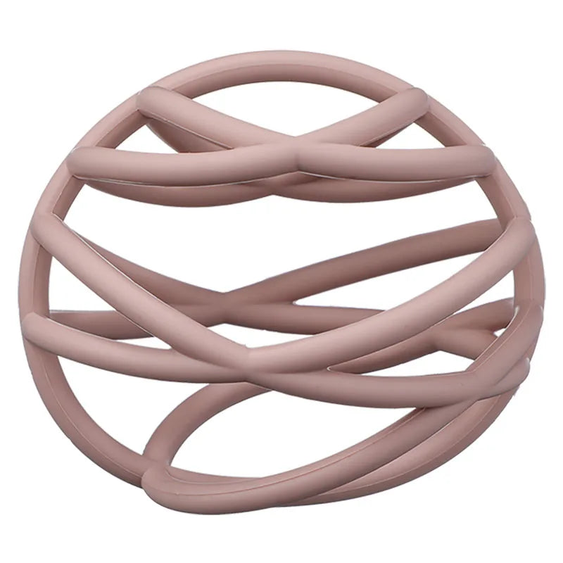 Baby Silicone Grip Ball Educational Teether