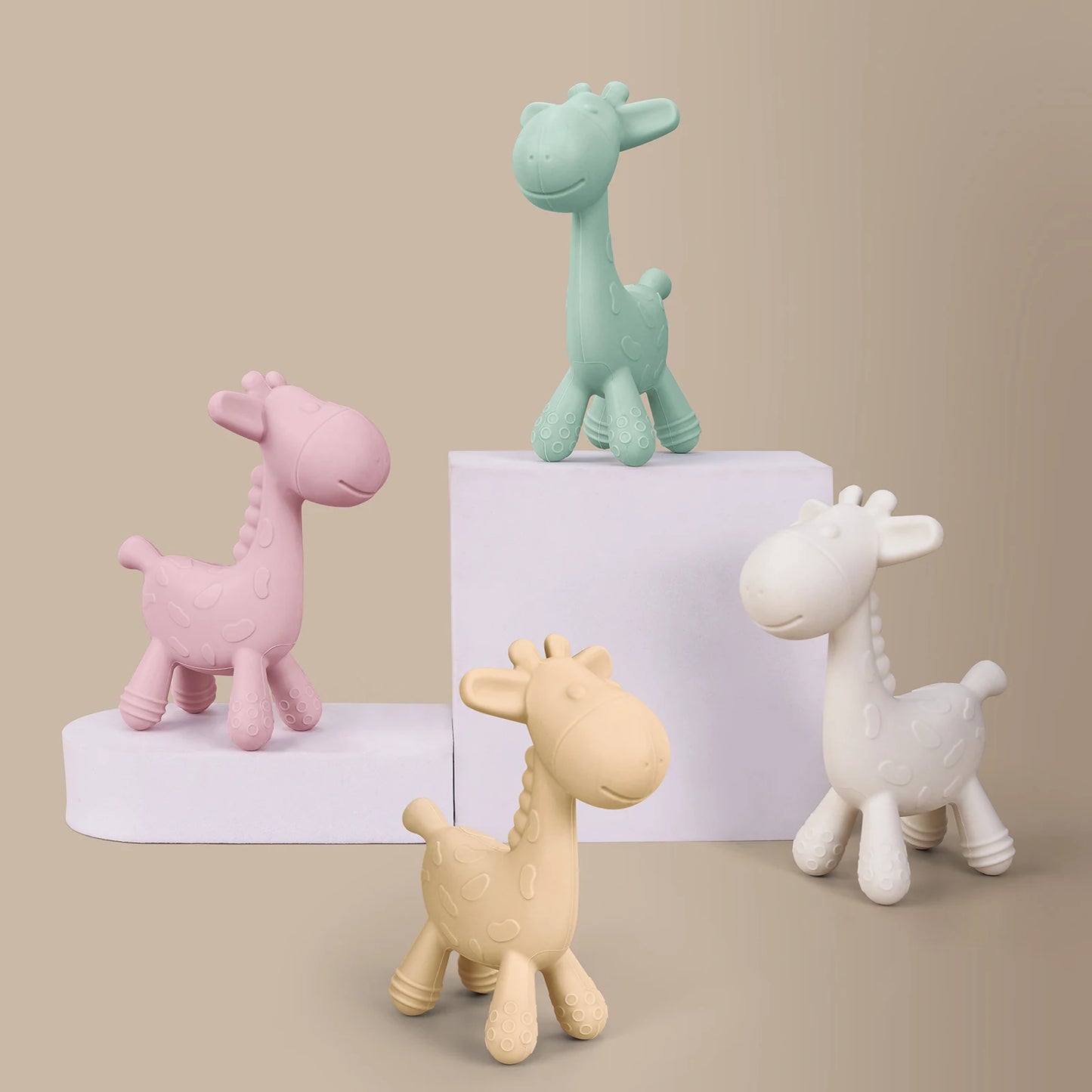 Baby Silicone Deer Teether Toy