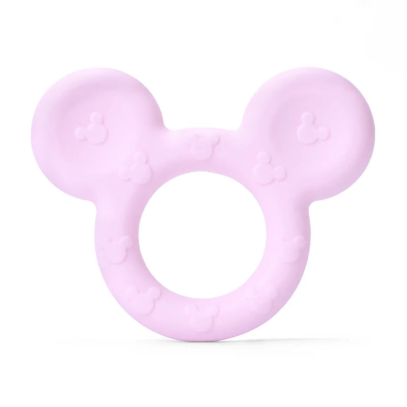 Baby Silicone Mickey Cartoon Teether Necklace