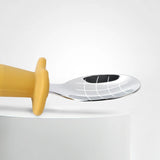 Baby Spoon and Fork Set with Silicone Handle