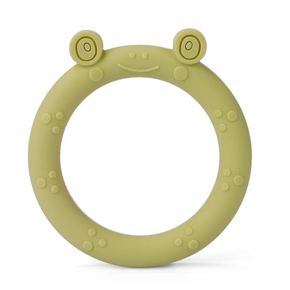 Multicolor Silicone Teething Ring for Infants