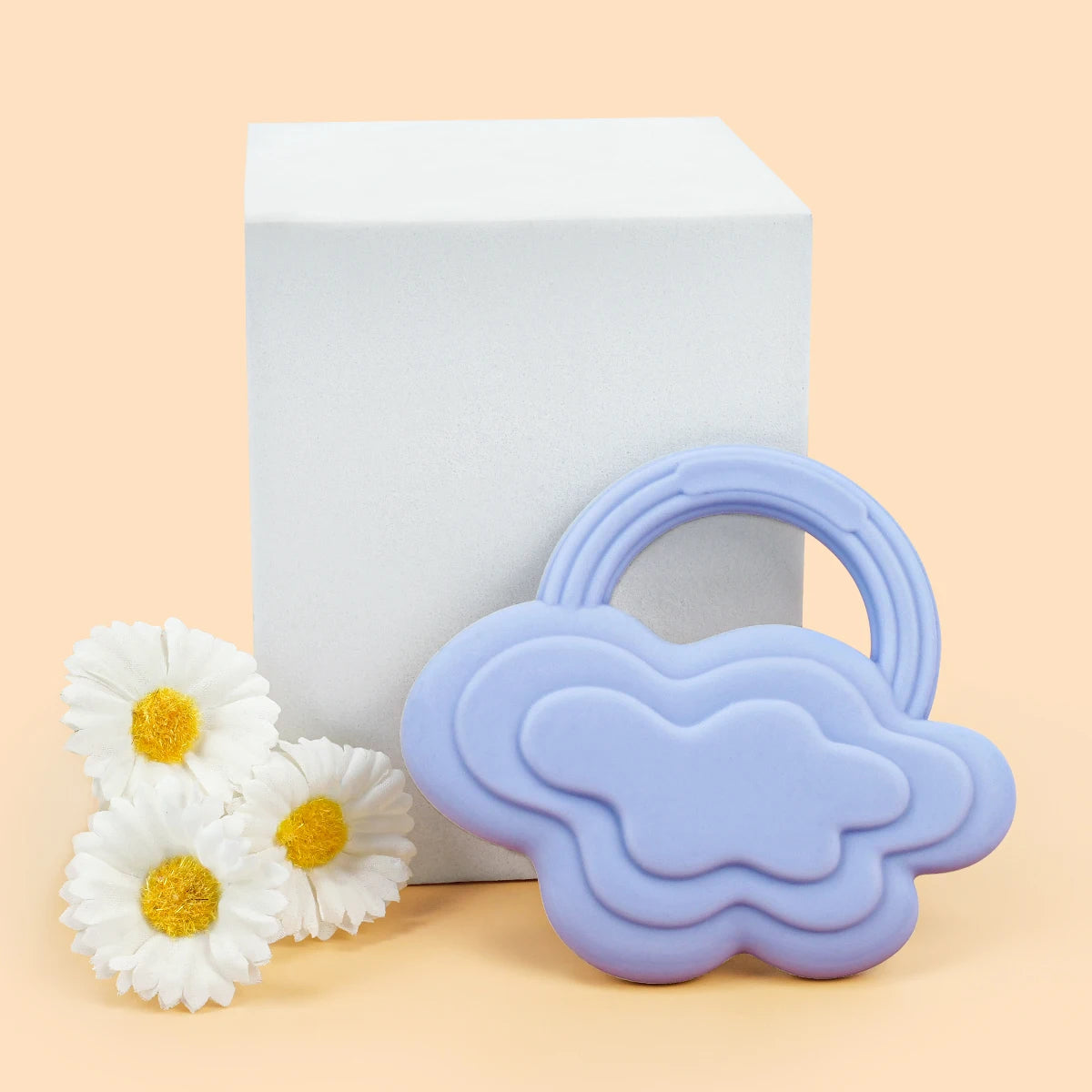 Baby Cartoon Cloud Star Whale Teether Set
