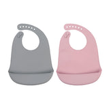 Easy Clean Baby Silicone Eating Bibs