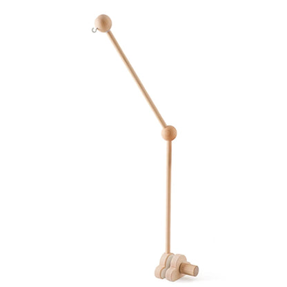 Wooden Cloud Bed Bell Bracket Mobile Holder for Newborns