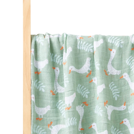 Cotton Muslin Swaddle Baby Blanket Photo Background